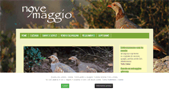 Desktop Screenshot of novemaggio.it